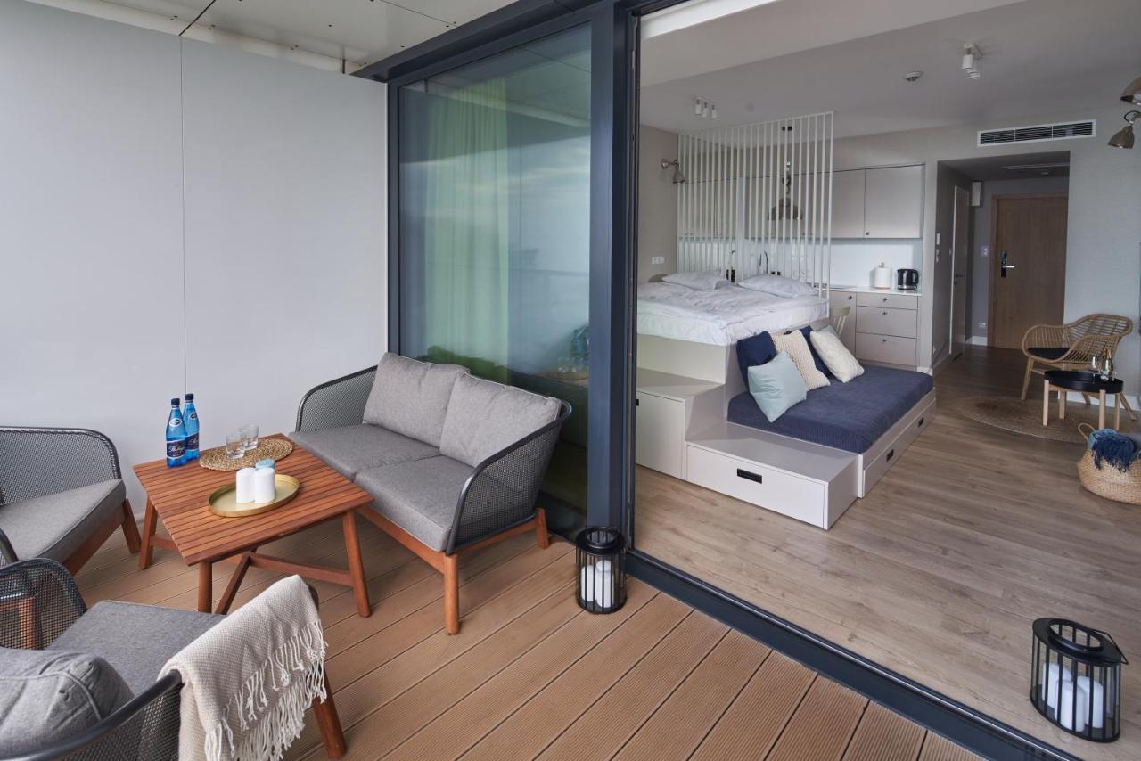 Seaside Park Apartament Prywatny 405 Z Widokiem Na Morze Kołobrzeg Buitenkant foto